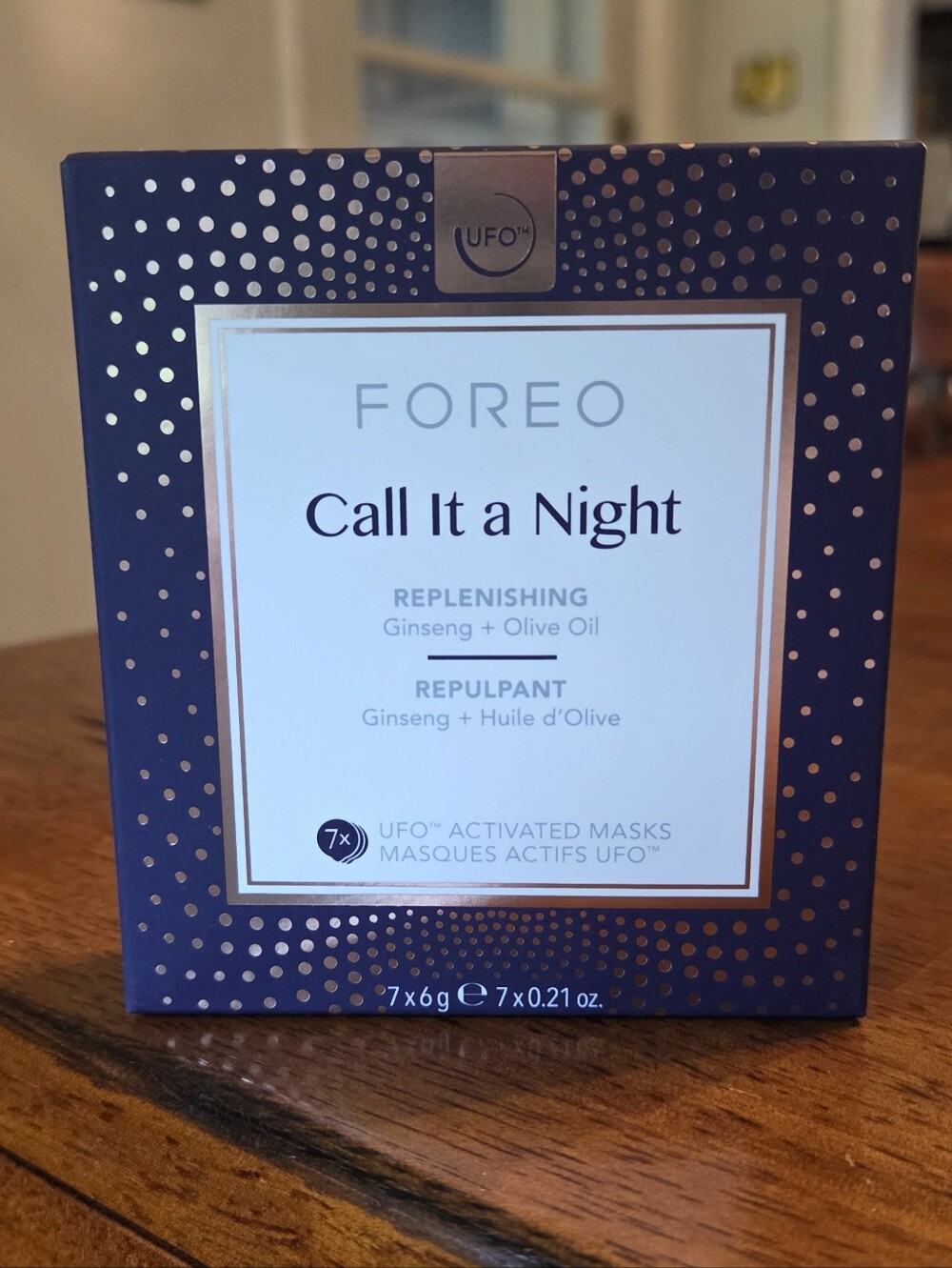 FOREO UFO Call It a Night Replenishing Face Masks 7 Pack NEW Exp 2029